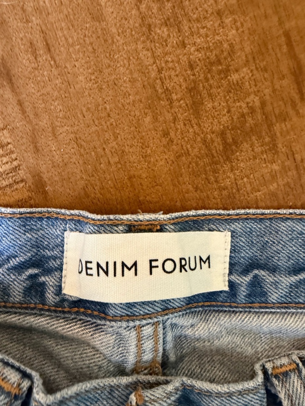 Denim Forum “The’90s Iggy Lo-Rise Baggy - hemmed, inseam now approx 27 inches - Picture 6 of 11